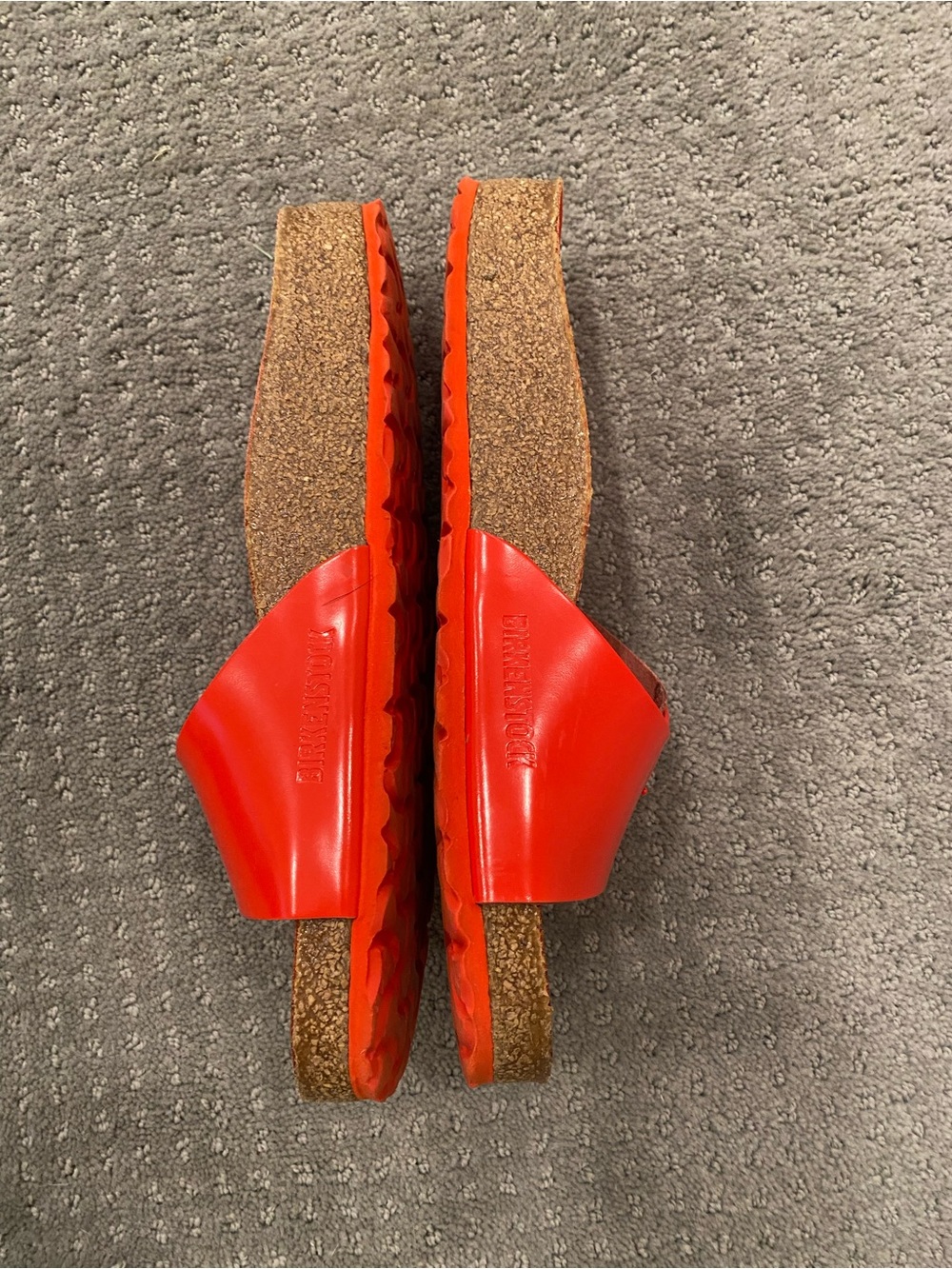 Birkenstock Red Big Buckle Madrid Sandals - Picture 2 of 4